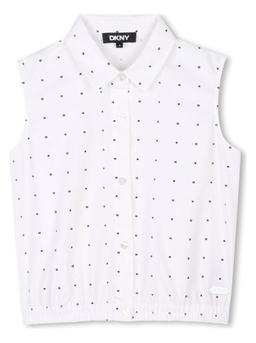 DKNY Bluzka w kolorze białym