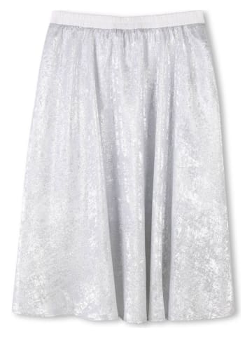 DKNY Spódnica w kolorze srebrnym