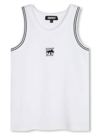 DKNY Top w kolorze białym