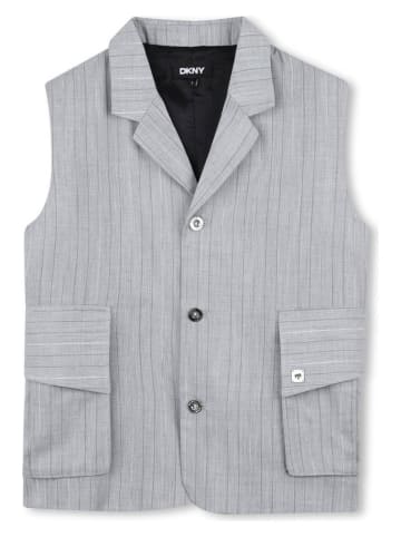 DKNY Kamizelka w kolorze szarym
