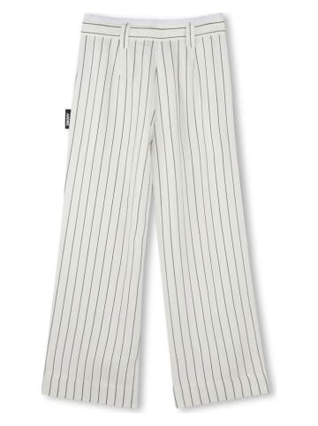 DKNY Hose in Creme/ Schwarz