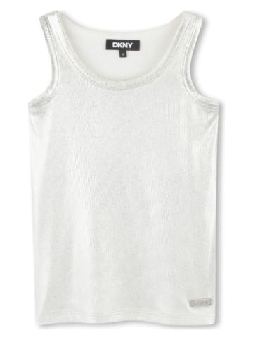 DKNY Top w kolorze białym