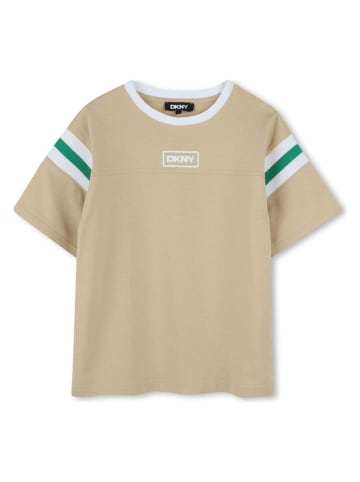 DKNY Koszulka w kolorze beżowym