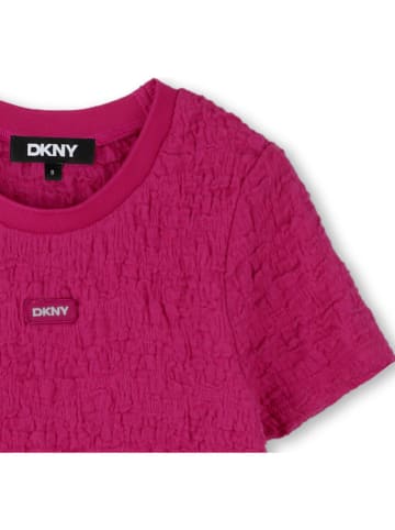 DKNY Koszulka w kolorze różowym