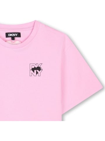 DKNY Koszulka w kolorze jasnoróżowym