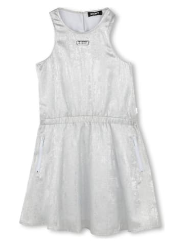 DKNY Sukienka w kolorze srebrnym