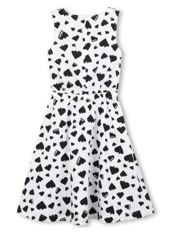 DKNY Sukienka w kolorze biało-czarnym