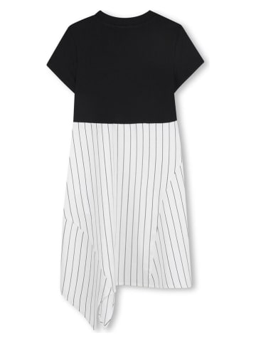 DKNY Kleid in Schwarz/ Weiß