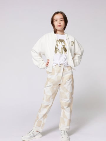 DKNY Hose in Weiß/ Beige