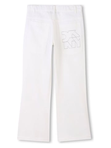 DKNY Spodnie chino w kolorze białym