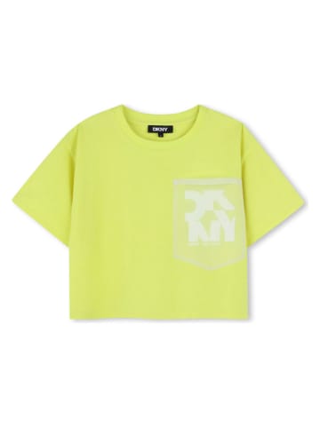 DKNY Koszulka w kolorze żółtym