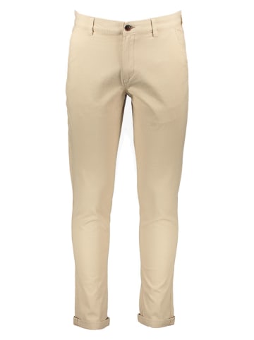 Jack & Jones Spodnie chino "Marco" w kolorze beżowym