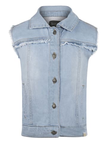 Koko Noko Jeans-Weste in Hellblau
