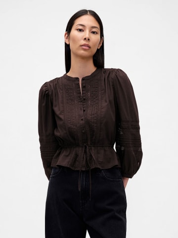 GAP Bluse in Braun