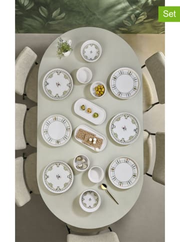 Hermia 14tlg. Frühstücks-Set in Weiß/ Beige