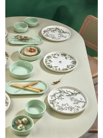 Hermia 14-delige ontbijtset wit/groen