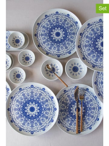Hermia 14tlg. Frühstücksset in Blau