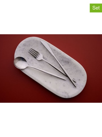 Hermia 18-delige bestekset zilverkleurig