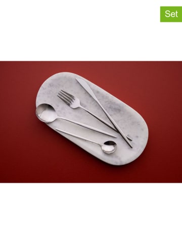 Hermia 24-delige bestekset zilverkleurig