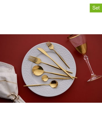 Hermia 36-delige bestekset goudkleurig