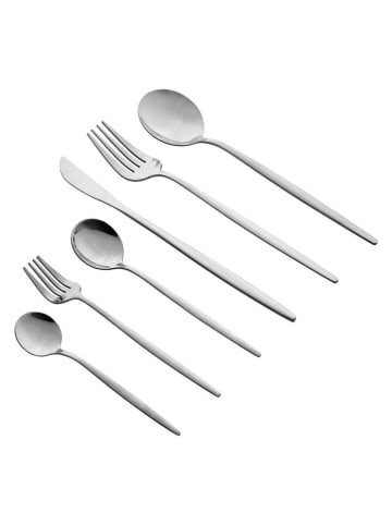 Hermia 36-delige bestekset zilverkleurig