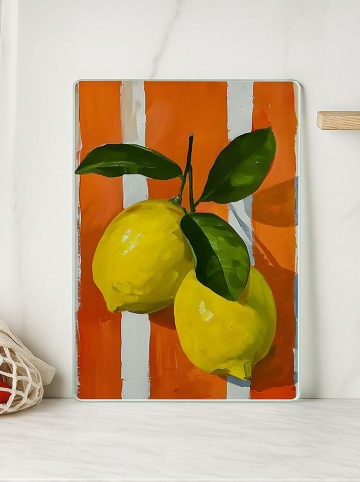 Hermia Snijplank oranje/geel - (L)30 x (B)20 cm