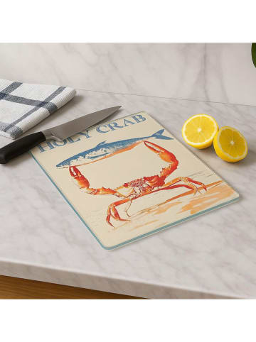 Hermia Deska w kolorze beżowo-pomarańczowym do krojenia - 30 x 20 cm