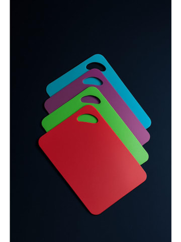 Hermia 4er-Set: Schneidebretter in Bunt - (L)29 x (B)19 cm