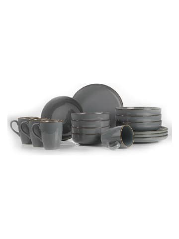 Hermia 16tlg. Kombiservice in Grau