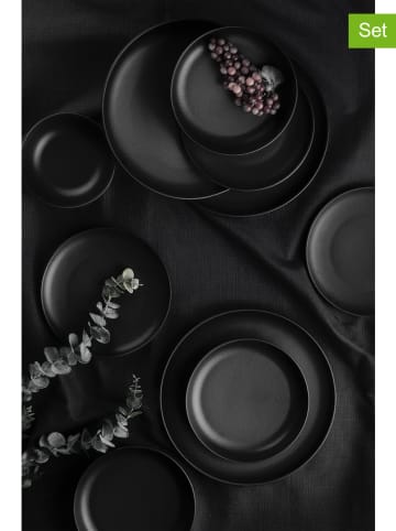 Hermia 18-częściowy zestaw w kolorze czarnym