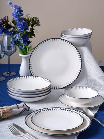 Hermia 24tlg. Kombiservice in Weiß