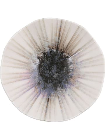 Hermia 24tlg. Kombiservice in Beige/ Blau