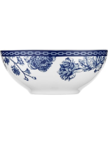 Hermia 24-delig combiservies blauw/wit