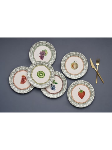 Hermia 24-częściowy zestaw w kolorze biało-zielono-fioletowym