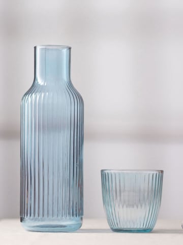 Hermia 2-delige set: karaffen lichtblauw