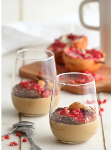 Hermia 6-delige set: glazen transparant - 360 ml