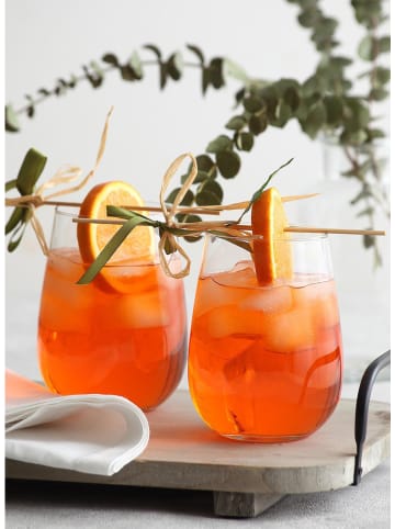 Hermia 6er-Set: Gläser in Transparent - 475 ml