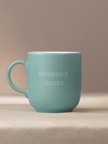 Hermia 2er-Set: Tassen in Rosa/ Türkis - 400 ml