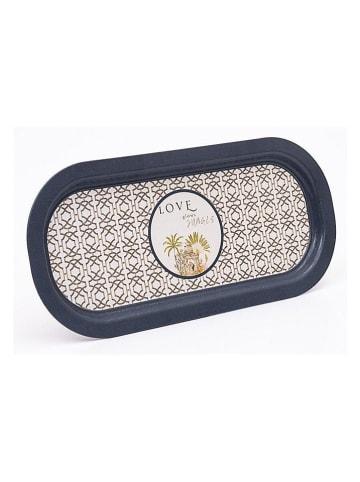 Hermia Dienblad blauw - (L)16 x (B)35 cm