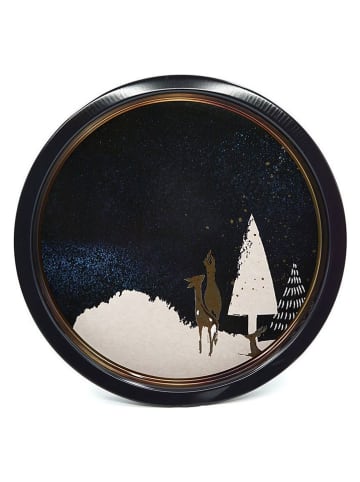 Hermia Dienblad donkerblauw - Ø 31,5 cm