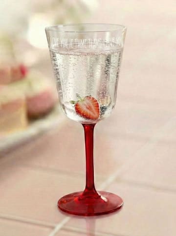 Hermia 2-delige set: wijnglazen rood - 280 ml