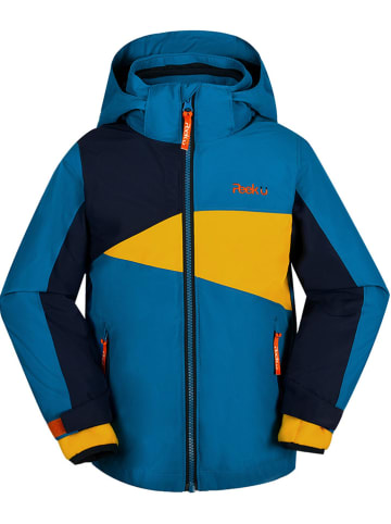 Peek U 3in1-Funktionsjacke "Ridge" in Blau/ Gelb