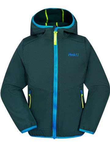 Peek U Softshelljacke "Koa" in Dunkelgrün