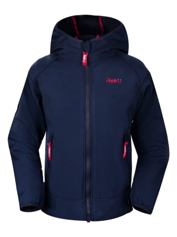 Peek U Kurtka softshellowa "Savana" w kolorze granatowym