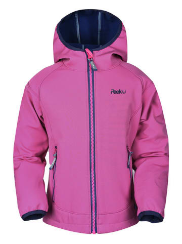 Peek U Kurtka softshellowa "Savana" w kolorze jasnoróżowym