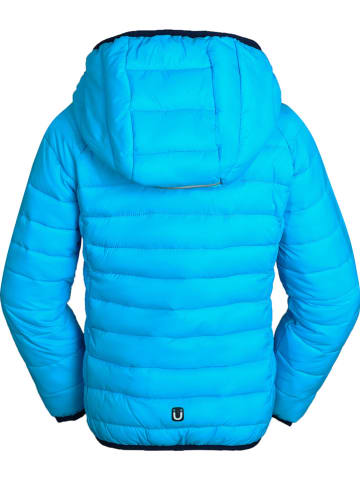 Peek U All-season doorgestikte jas "Oceana" turquoise