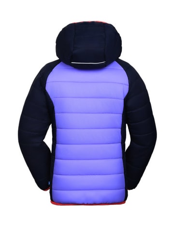 Peek U Doorgestikte jas "Cordelia" paars/donkerblauw