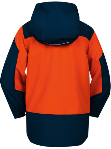 Peek U Regenjacke "Axel" in Orange/ Dunkelblau