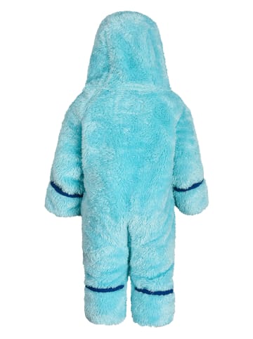 Peek U Fleece-Overall "Birdie" in Hellblau