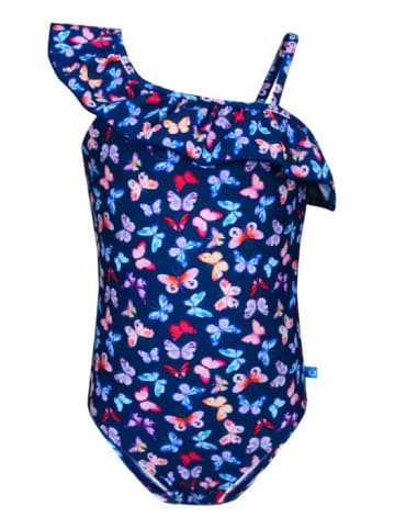 Peek U Badpak "Janeva" donkerblauw/meerkleurig